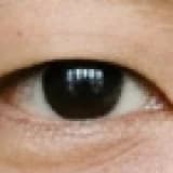 Eyes sampled from the portrait